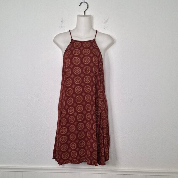 Brandy Melville Y2K Slip Dress Medallion Sz M 90s Boho Hippie Summer Beach Party - Picture 1 of 14